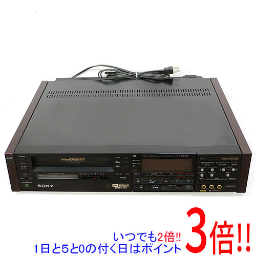 【中古】SONY ベータビデオデッキ SL-HF701D