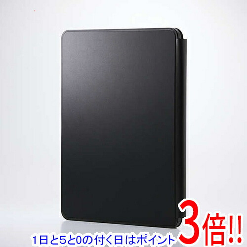 【1日と5.0のつく日、18日はポイント3倍！】ELECOM 13インチiPad Pro(M4) フラップケース 高さ調整 合成皮革 スリープ対応 TB-A25PLWVH2BK ブラック