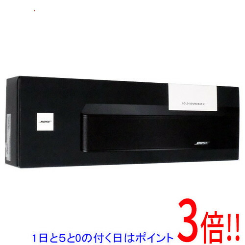 【1日と5.0のつく日、18日は尖んがり3倍！】【中古】BOSE ワイヤレスサウンドバー Solo Soundbar II 未当て嵌める