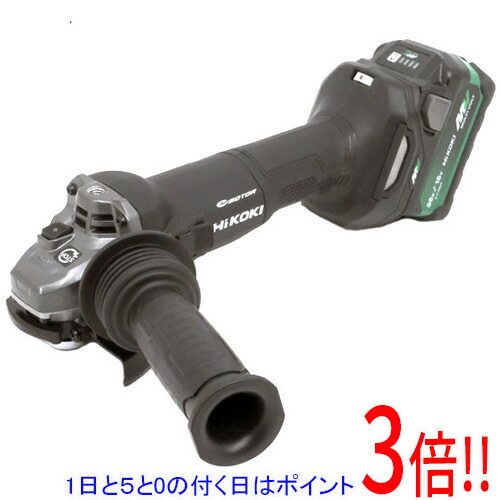 【1日と5.0のつく日、18日は尖んがり3倍！】HiKOKI コードレスディスクグラインダ(打ちきり付) G3610DC (2XPBZ) ストロングブラック