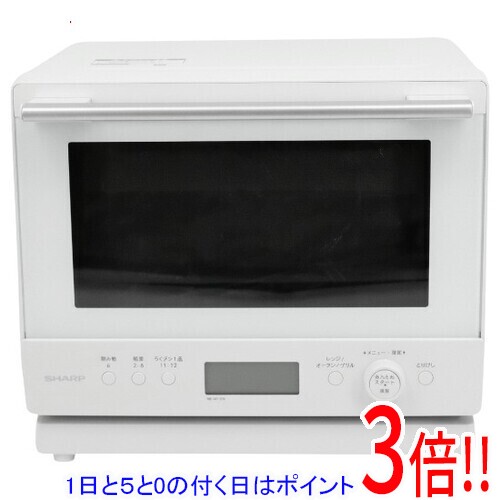【延長保証対応!!】【1日と5.0のつく日、18日はポイント3倍！】SHARP 過熱水蒸気オーブンレンジ PLAINLY RE-WF276-W ホワイト