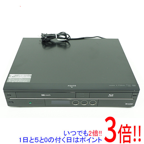 非常に高い品質 SHARP AQUOS ブルーレイディスクレコーダー 250GB BD