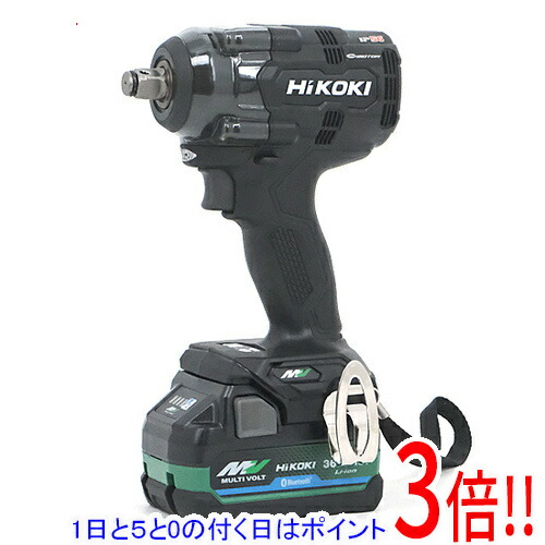 【1日と5.0のつく日、18日は尖んがり3倍！】HiKOKI コードレスインパクトレンチ 36V WR36DH (2XPBSZ) ストロングブラック