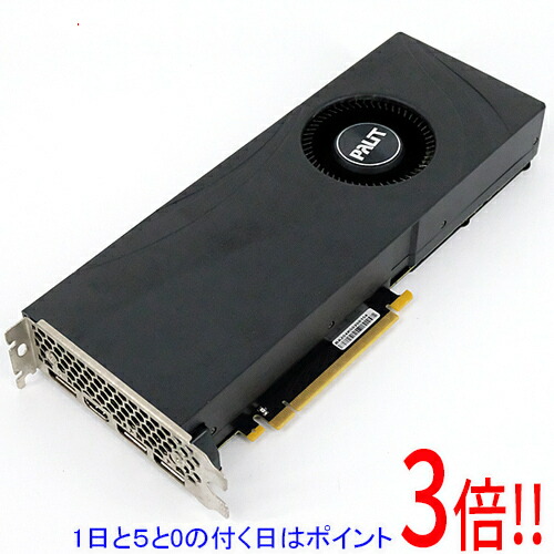 【1日と5.0のつく日、18日は尖んがり3倍！】【中古】PALIT GeForce RTX2070 SUPER X 8GB NE62070S019P2-180F PCIExp 8GB