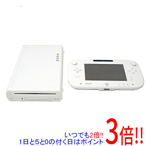 【いつでも2倍！１日と５．０のつく日は3倍！18日も3倍！】【中古】任天堂 Wii U BASIC SET shiro 8GB 本体・ゲームパッドのみ  いたみ | エクセラー