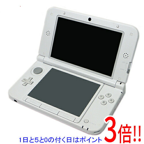 【1日と5.0のつく日、18日はポイント3倍！】【中古】ニンテンドー3DS LL ピンクXホワイト SPR-S-RAAA 本体のみ 本体・液晶画面いたみ 14,560円