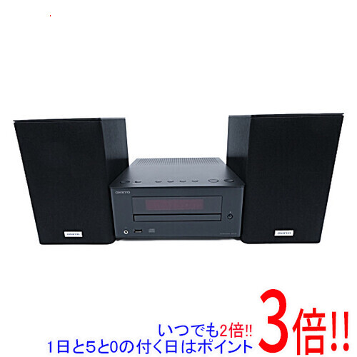 ONKYO製 Bluetooth対応CDレシーバーシステム X-U3(B) ブラック