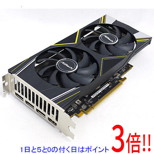 【1日と5.0のつく日、18日はポイント3倍！】【中古】ASRock製グラボ Radeon RX 5500 XT Challenger D 4G OC PCIExp 4GB