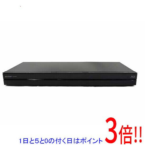 【1日と5.0のつく日、18日は尖んがり3倍！】【中古】SHARP AQUOS ブルーレイディスクレコーダー 500GB BD-NW520 遠隔操作なし
