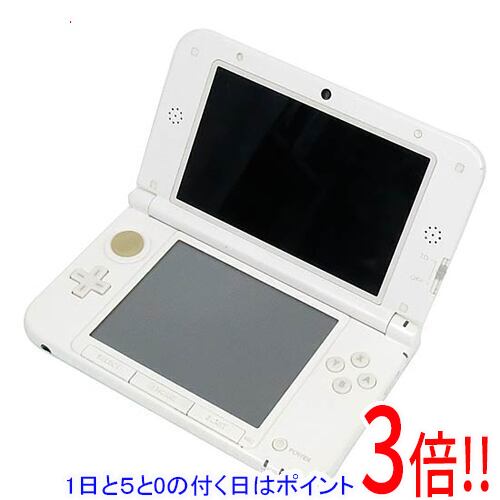 【1日と5.0のつく日、18日はポイント3倍！】【中古】任天堂 ニンテンドー3DS LL ミントXホワイト SPR-S-MAAA 本体のみ 液晶画面いたみ