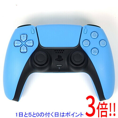 【1日と5.0のつく日、18日はポイント3倍!】【中古】SONY ワイヤレスコントローラー DualSense CFI-ZCT1J05 スターライト ブルー 元箱あり