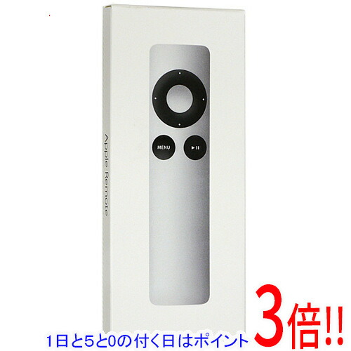 【エントリーで5倍！11/04 20:00～11/11 01：59まで！】APPLE Apple TV リモコン Apple Remote MM4T2AM/A 8,330円