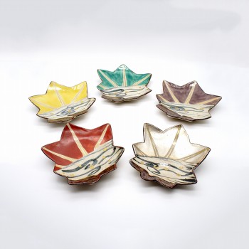 楽天市場】色楽円相銘々皿（五色組）〔川嵜和楽（川崎和楽）〕 : 京都