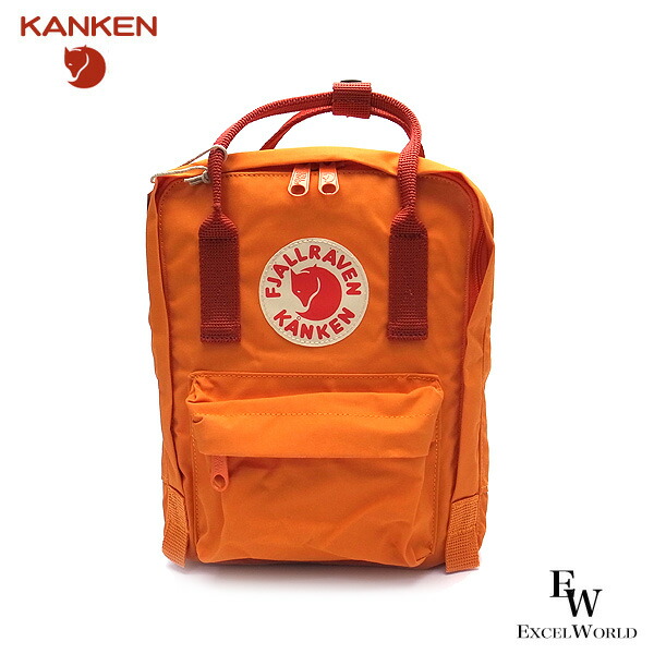 新発 楽天市場 フェールラーベン ミニ リュックサック Kanken カンケン F バックパック レディース メンズ Fjallraven 212 325 バーントオレンジ ディープレッド B Orange D Red エクセルワールド バッグ リュック プレゼント ブランド エクセルワールド