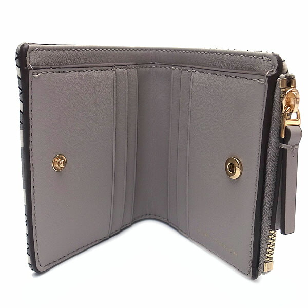 注目の トリーバーチ 財布 アウトレット 二つ折財布 642 051 Tory Burch ラウンドジップ グレー あす楽 エクセルワールド プレゼントにも ウォレット ブランド 高い品質 Hughsroomlive Com