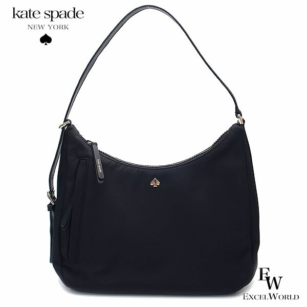 公式店舗 楽天市場 ケイトスペード バッグ アウトレット ショルダーバッグ Wkru67 001 Kate Spade ナイロン ブラック あす楽 エクセルワールド バッグ バック ブランド プレゼントにも エクセルワールド 正規品 Www Consulacam Marseille Fr