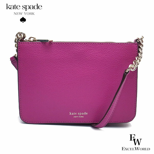 楽天市場】ケイトスペード バッグ katespade ぺブルレザー ロゴ