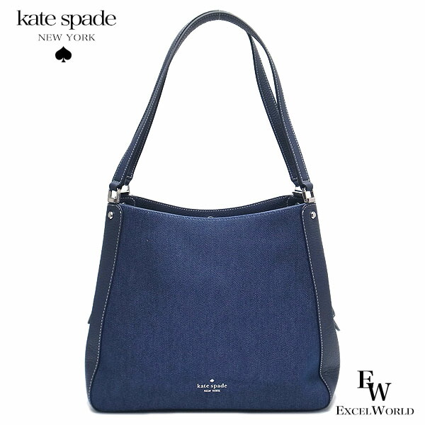 売り切れ必至 楽天市場 ケイトスペード バッグ アウトレット ショルダーバッグ Wkr004 484 Kate Spade レザー デニム ネイビー あす楽 エクセルワールド レディース ブランド プレゼントにも エクセルワールド 人気満点 Alliedhealthga Com