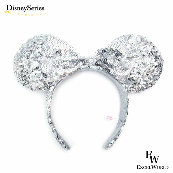 カチューシャ ミニー マウス ローズピンク スパンコール リボン ディズニー お揃い グッズ 可愛い ヘア アクセサリー リゾート限 期間限定 最安値挑戦