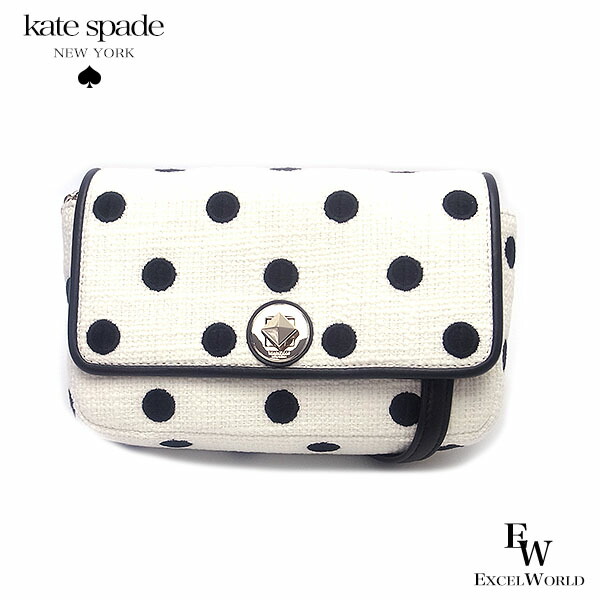 ケイトスペード バッグ kate spade アウトレット ショルダーバッグ クロスボディー K8227 250 ドット クリームマルチ エクセルワールド ギフト プレゼントにも ショルダーバック バッグ バック レディース ブランド