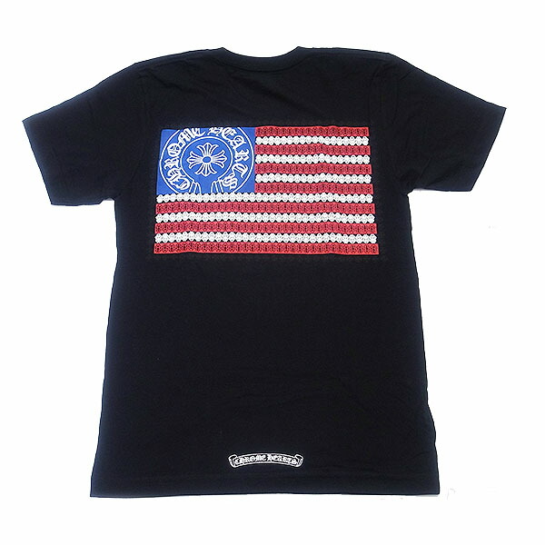 【ヴィンテージ】Rank:A☆クロムハーツ Black 半袖 Tシャツ S Size【S】 CHROME HEARTS クロム・ハーツ TOKYO SCROLL SS T
