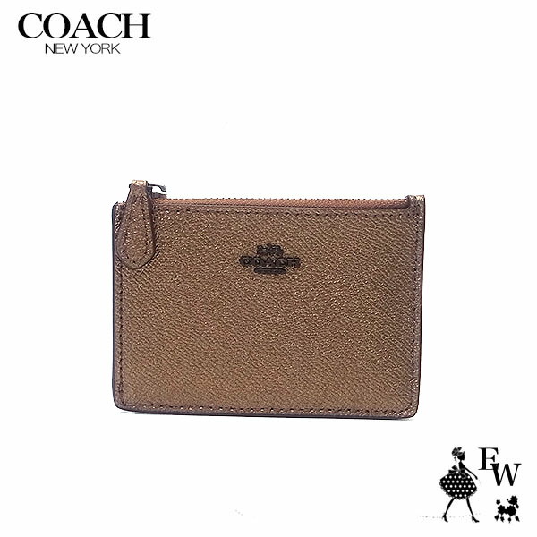 コーチ職 紙入れ 逃げ口 COACH コインケース 歌留多入れもの 御釣り入れ C7213 V5P0C 書き判 メタリックブロンズ エクセルワールド メンズ 父の日差し上げ物にも レディース ブランド名 差し上げ物にも ウォレット 御釣り入れ