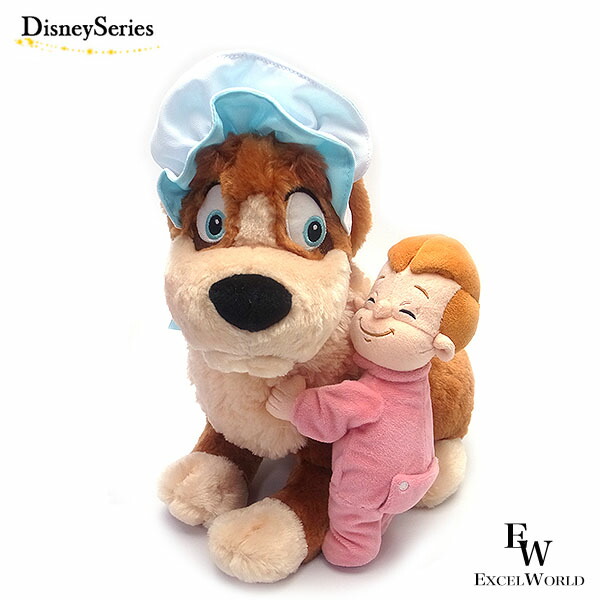 【美品】 ナナのぬいぐるみ　ピーターパン　セントバーナード犬　Disney 美品】ナナのぬいぐるみ ピーターパン セントバーナード犬