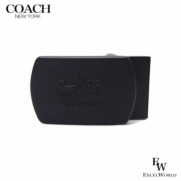 コーチ ベルト アウトレット メンズ バックル 専用ボックス付き CE865 BLK COACH ブラック エクセルワールド ブランド プレゼントにも zq 父の日ギフトに 5,852円