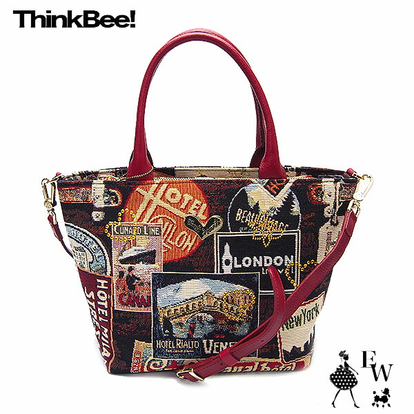 Think Bee シンクビー ショルダーバッグ 未使用品 A100150 ブラック パイル レディース 斜め掛け bag 鞄 Think Bee！ シンクビー ショルダーバッグ 未使用品 バッグ
