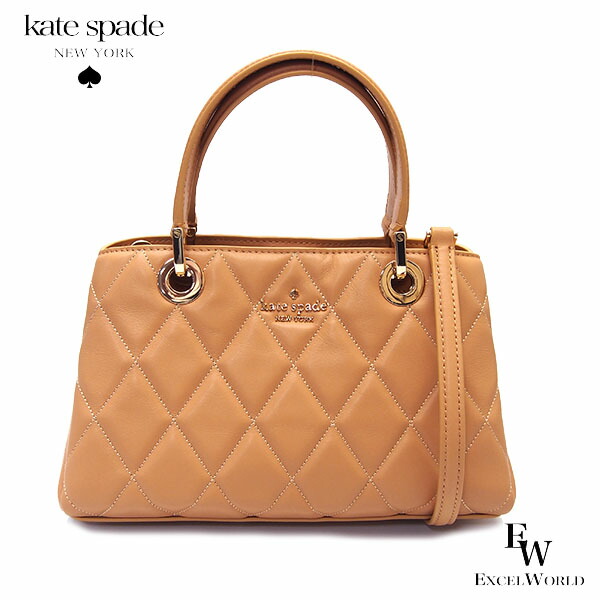 ケイトスペード バッグ kate spade アウトレット ショルダーバッグ ハンドバッグ 2WAY ki849 200キャリー スムースレザー キルテッド スモール サリバン サッチェル ティラミス エクセルワールド クリスマス 誕生日 ギフト プレゼントにも 斜め掛け レディース ブランド