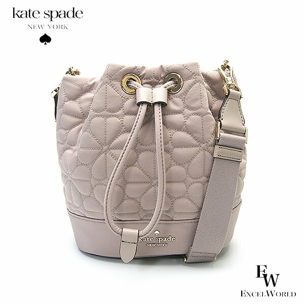 ケイトスペード バッグ kate spade アウトレット ショルダーバッグ KK076 020 スペード フラワー バケット コージーグレー エクセルワールド クリスマス 誕生日 ギフト プレゼントにも 斜め掛け レディース ブランド｜エクセルワールド