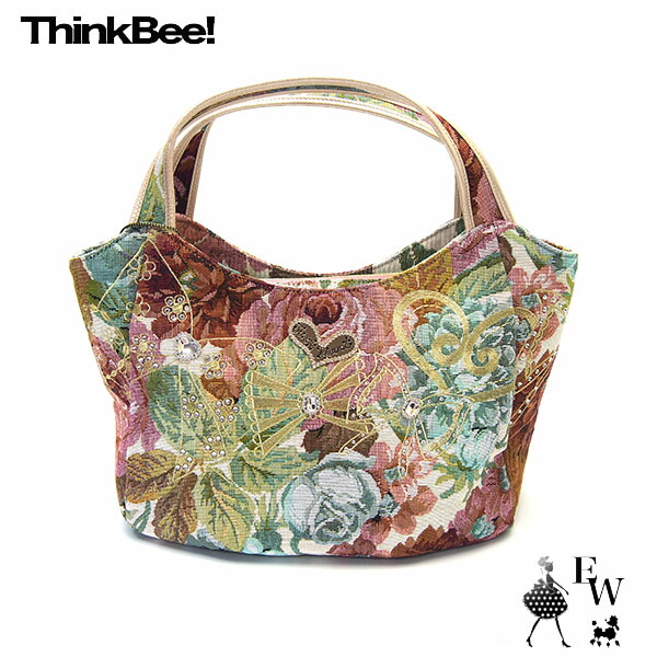 楽天市場】シンクビー バッグ ノクターンローズ ハンドバッグ トート