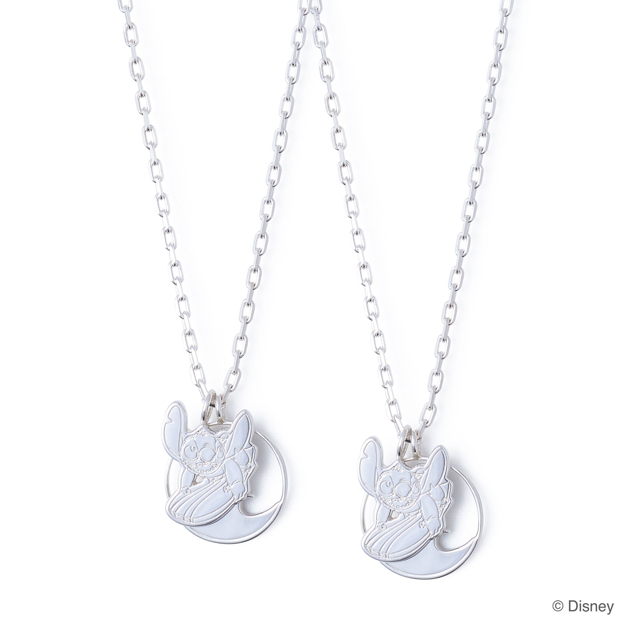 ☆Disney☆ スティッチとエンジェル ネックレス セット di-sn1418cz_1.jpg