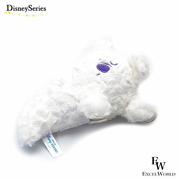 お腹の中にブランケットが入っていますミッキーマウス ぬいぐるみ ホワイトブラック お腹の中にブランケットが入っていますミッキーマウス