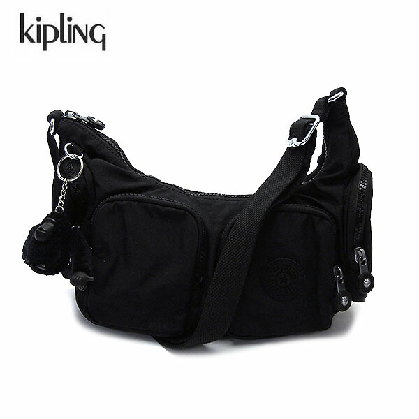 KIPLING キプリング アウトレット バッグ ショルダーバッグ KI4333 P39 RIKKA S ブラックノワール レディース ブランド プレゼントにも|エクセルワールド