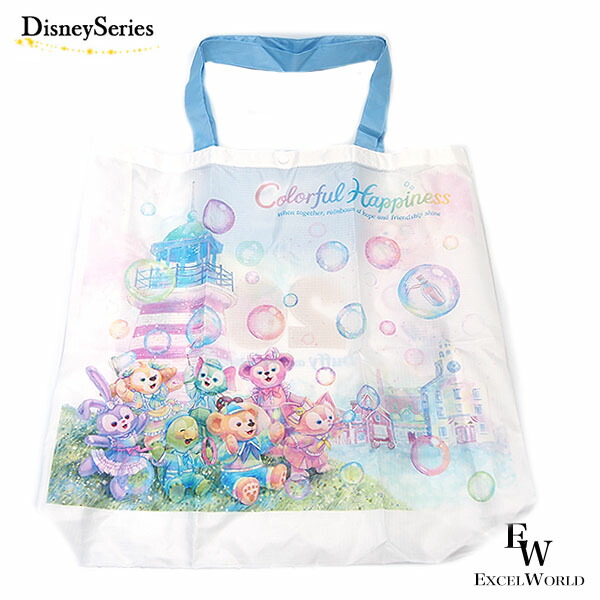 楽天市場】トートバッグ ダッフィー＆フレンズ 20周年 カラフル