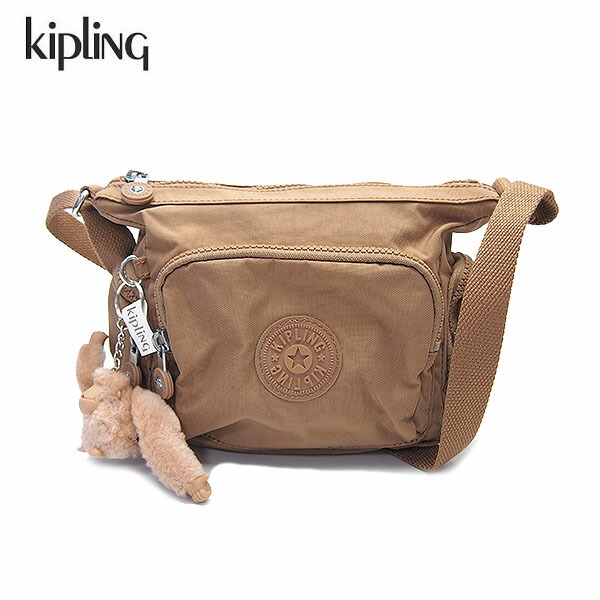 ラドヤード・キプリング 御徒面子 KI3057 7CN KIPLING GABBIE MINI 逃げ口 ショルダーバッグ アーリー タン レディース ブランド名 差し上げ物にも