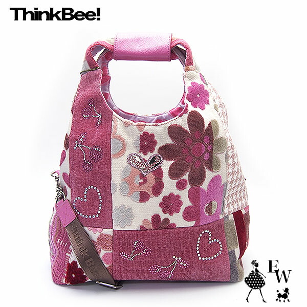 シンクビー 御徒面子 ThinkBee A004820 ショルダーバッグ トートバッグ 2WAY ビーランド ラージトートバッグ マーガレット虹霓 エクセルワールド レディース ブランド名 差し上げ物にも TP10