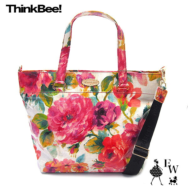 シンクビー バッグ ThinkBee A004607 ショルダーバッグ トートバッグ 2WAY ジャスミンローズ トートバッグ オレンジ エクセルワールド レディース ブランド プレゼントにも TP10|エクセルワールド