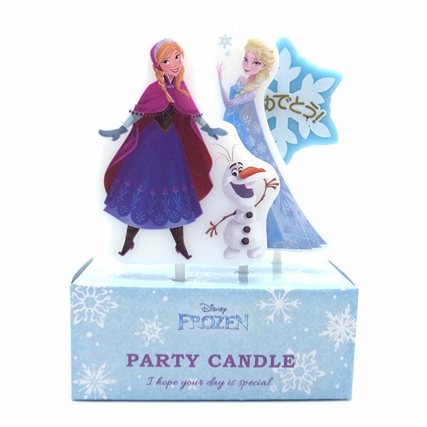 楽天市場 New Disny ディズニー パーティー キャンドル アナ雪 バースデー キャンドルで特別な誕生日を エクセルワールド プレゼントにも ディズニーグッズ エクセルワールド