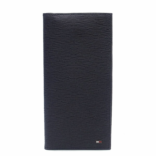 トミーヒルフィガー 財布 二つ折り長財布 TOMMY HILFIGER 31TL190010 001 専用ボックス付き レザー ブラック エクセルワールド ギフト プレゼントにも