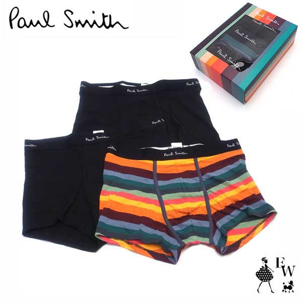 ポールスミス パンツ Paul Smith ボクサーパンツ Men Trunk 3pack M1a 914c A3pckd メンズ Mサイズ ブラック マルチボーダー あす楽 エクセルワールド 誕生日 ギフト プレゼントにも ブランド おしゃれ かっこいい 全国総量無料で ポールスミス パンツ Paul Smith ボクサーパンツ Men Trunk 3pack M1a 914c A3pckd メンズ Mサイズ ブラック マルチボーダー あす楽 エクセルワールド 誕生日 ギフト プレゼントにも ブランド おしゃれ かっこいい 全国総量無料で