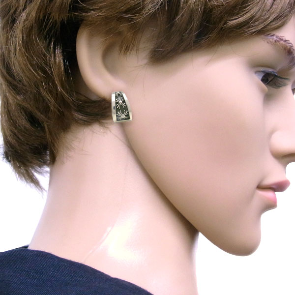 Excelworld Chrome Hearts Earring V Band Narrow Right Chrome Hearts Earring V Band Narrow Right For 02p31aug14