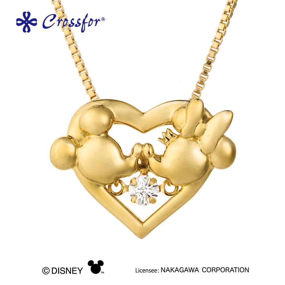 限定価格セール 楽天市場 ダンシングストーン ディズニー ネックレス クロスフォーニューヨーク ペンダント Dancing Stone Cross For Newyork Heart Kiss Ndp 003y エクセルワールド プレゼントに おしゃれなアクセサリー Tp1 エクセルワールド 送料無料