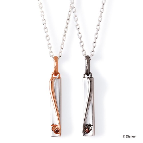 ザ キッス THE KISS ペアネックレス ディズニーコレクション ディズニー チップ＆デール シルバー ペア ネックレス DI-SN709CBー710CB セット販売 ペアアクセならザキ ギフト プレゼントにも ブランド おしゃれ TP10 21,450円