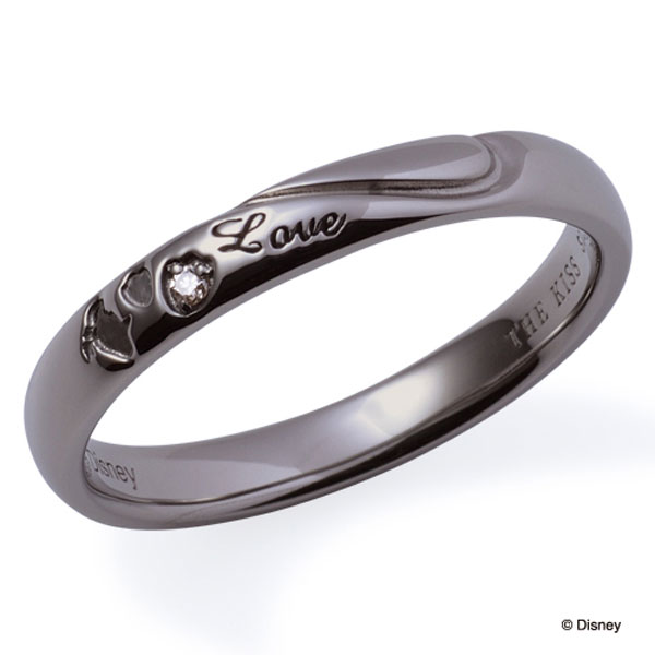THE KISS ウォルトディズニー寄せあわせ ドナルド 金剛石 Duet メンズ輪っか DI-SR1801DM エクセルワールド クリスマス 差し上げ物 差し上げ物にも ブランド名 ウォルトディズニーグッズ TP10 父の日差し上げ物に