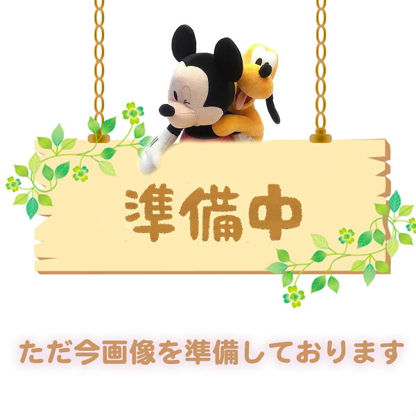 ミニー ぬいぐるみ 大きな青碧のシュロの葉とパジャマ姿が愛くるしげ ミニーマウスとフィガロがやわらかな色差しで描かれたグッズ ディズニーシー制限事項グッズ 差し上げ物 差し上げ物にも