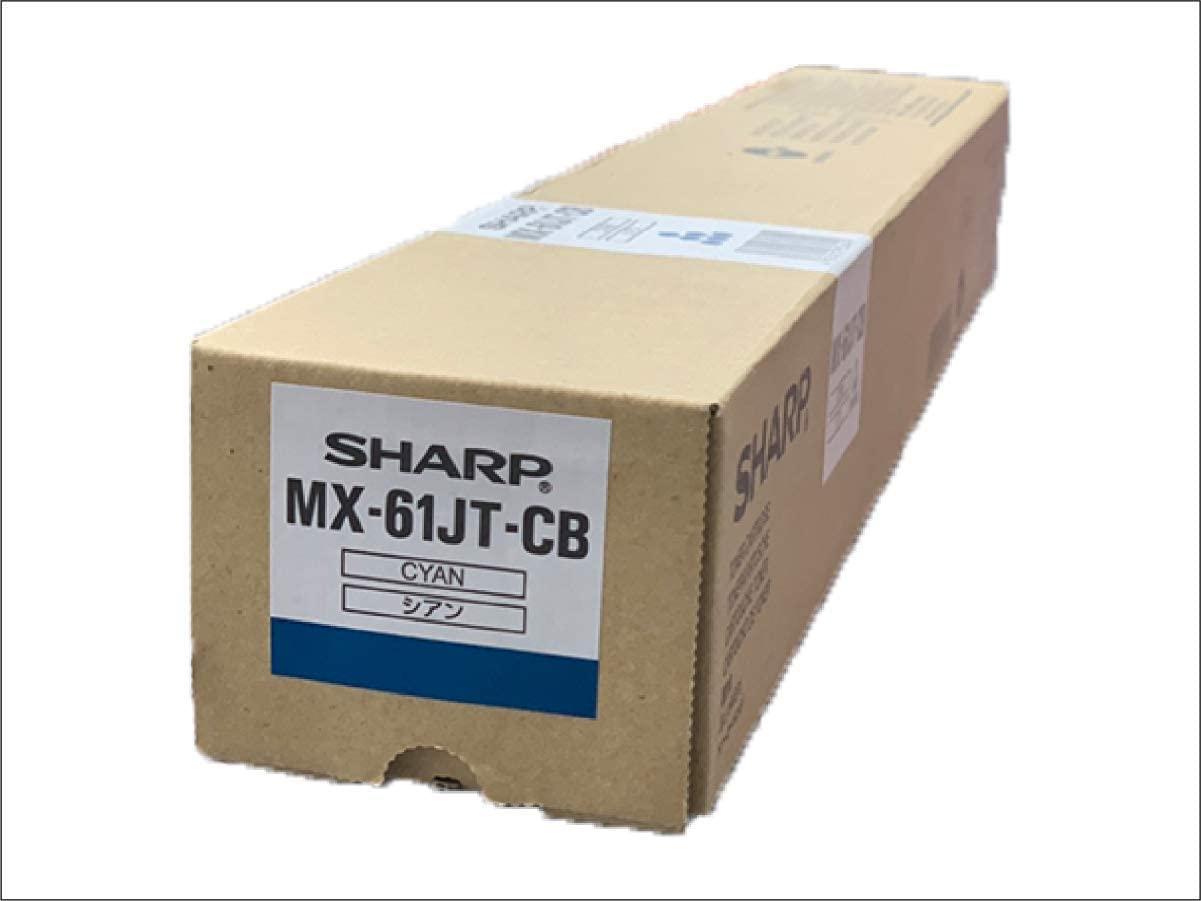 新品 製造会社 純然たる せつ然たる SHARP MX-61JT-CB トナー 薬莢 貨物輸送無料 MX-6170FN MX-6150FN MX-5170FN MX-5150FN シアン 4974019856490