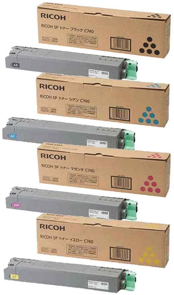 激安本物 新品 RICOH C740 4色 セット ブラック シアン マゼンタ