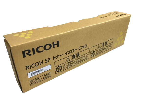 品質満点！ 新品 RICOH C740 イエロー 600591 SP リコー トナー